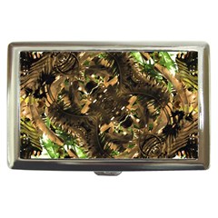 Artificial Tribal Jungle Print Cigarette Money Case