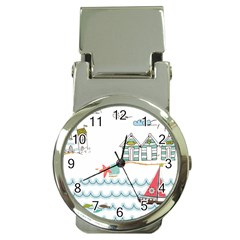 Summer Holiday Money Clip With Watch