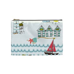 Summer Holiday Cosmetic Bag (medium)