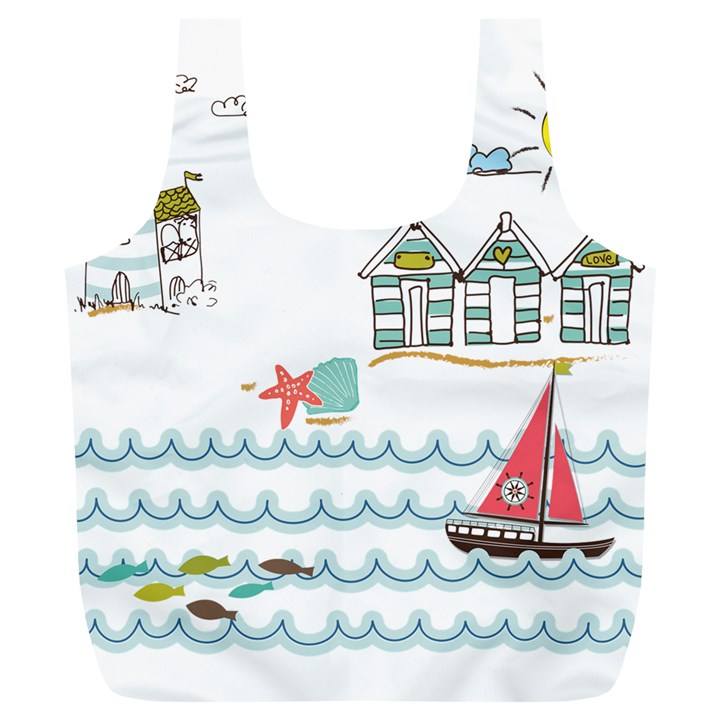 Summer Holiday Reusable Bag (XL)