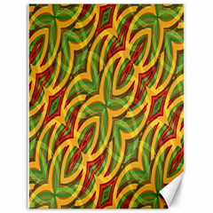 Tropical Colors Abstract Geometric Print Canvas 18  X 24  (unframed)