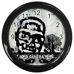 M G Firetested Wall Clock (black) by holyhiphopglobalshop1