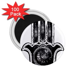 Hamsamusiceyebubblesz 2 25  Button Magnet (100 Pack) by OcularPassion