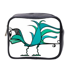 Fantasy Bird Mini Travel Toiletry Bag (two Sides) by dflcprints