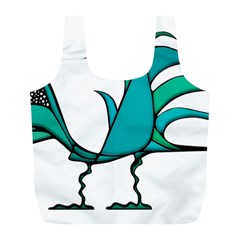 Fantasy Bird Reusable Bag (l) by dflcprints