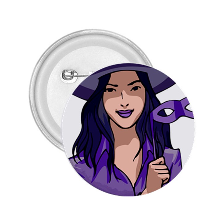 Purple Witch 2.25  Button