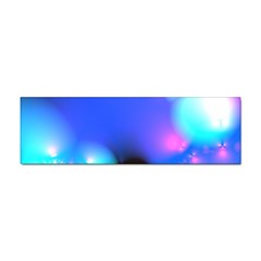 Love In Action, Pink, Purple, Blue Heartbeat 10000x7500 Bumper Sticker