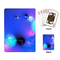 Love In Action, Pink, Purple, Blue Heartbeat 10000x7500 Playing Cards Single Design