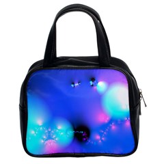 Love In Action, Pink, Purple, Blue Heartbeat 10000x7500 Classic Handbag (Two Sides)