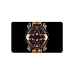 African Goddess Magnet (name Card) by icarusismartdesigns