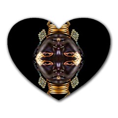 African Goddess Mouse Pad (heart) by icarusismartdesigns