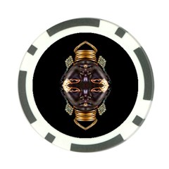 African Goddess Poker Chip by icarusismartdesigns