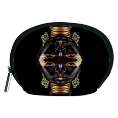 African Goddess Accessory Pouch (medium) by icarusismartdesigns