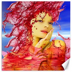 Tears Of Blood Canvas 12  X 12  (unframed) by icarusismartdesigns