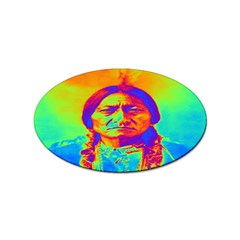 Sitting Bull Sticker 10 Pack (oval) by icarusismartdesigns