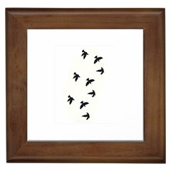 Waterproof Temporary Tattoo -----three Birds Framed Ceramic Tile by zaasim