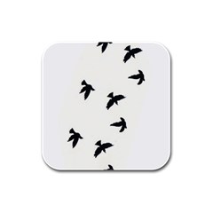 Waterproof Temporary Tattoo -----three Birds Drink Coasters 4 Pack (square) by zaasim