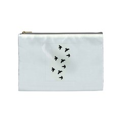 Waterproof Temporary Tattoo -----three Birds Cosmetic Bag (medium) by zaasim