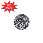 Zendoodle092014 1  Mini Magnet (100 pack) 