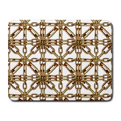 Chain Pattern Collage Small Mouse Pad (rectangle) by dflcprints