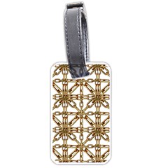 Chain Pattern Collage Luggage Tag (one Side)