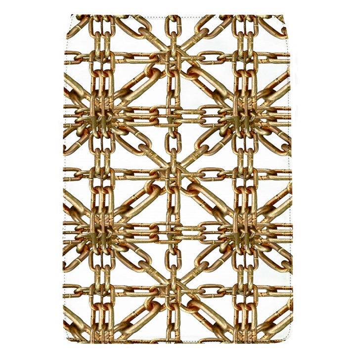 Chain Pattern Collage Removable Flap Cover (Small)