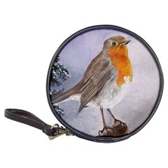 Robin On Log Cd Wallet by ArtByThree