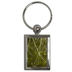 Wild Nature Collage Print Key Chain (rectangle) by dflcprints
