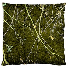 Wild Nature Collage Print Large Cushion Case (two Sided)  by dflcprints