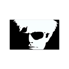 Warhol Sticker (rectangle) by icarusismartdesigns