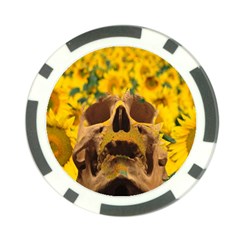 Sunflowers Poker Chip by icarusismartdesigns