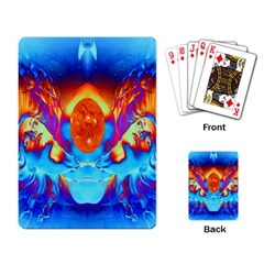 Escape From The Sun Playing Cards Single Design by icarusismartdesigns