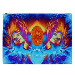 Escape From The Sun Cosmetic Bag (xxl) by icarusismartdesigns