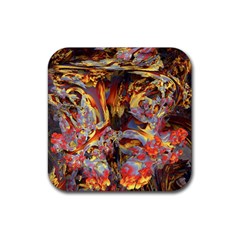 Abstract 4 Drink Coaster (square) by icarusismartdesigns