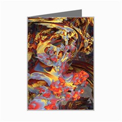 Abstract 4 Mini Greeting Card by icarusismartdesigns