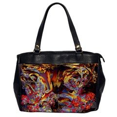 Abstract 4 Oversize Office Handbag (one Side) by icarusismartdesigns