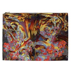 Abstract 4 Cosmetic Bag (xxl) by icarusismartdesigns