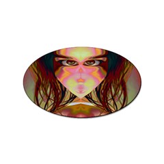 Cat Woman Sticker 100 Pack (oval) by icarusismartdesigns