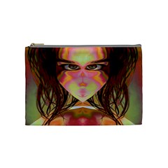 Cat Woman Cosmetic Bag (medium) by icarusismartdesigns