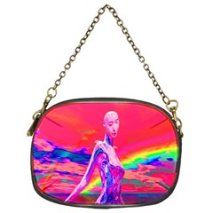 Cyborg Mask Chain Purse (one Side) by icarusismartdesigns