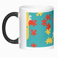 Puzzle Pieces Morph Mug