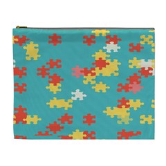 Puzzle Pieces Cosmetic Bag (xl)