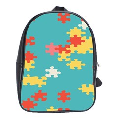 Puzzle Pieces School Bag (xl)