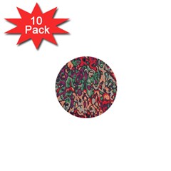 Color Mix 1  Mini Button (10 Pack) 