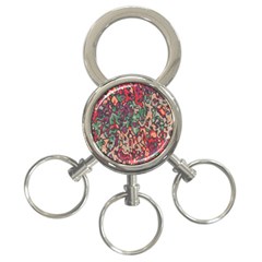 Color Mix 3-ring Key Chain