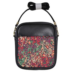 Color Mix Girls Sling Bag