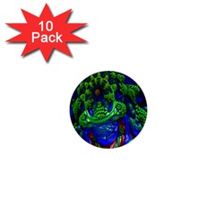 Abstract 1x 1  Mini Button (10 Pack) by icarusismartdesigns