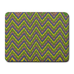 Zig Zag Pattern Small Mousepad by LalyLauraFLM