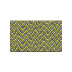 Zig Zag Pattern Sticker Rectangular (100 Pack)