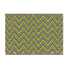 Zig Zag Pattern Sticker A4 (100 Pack)